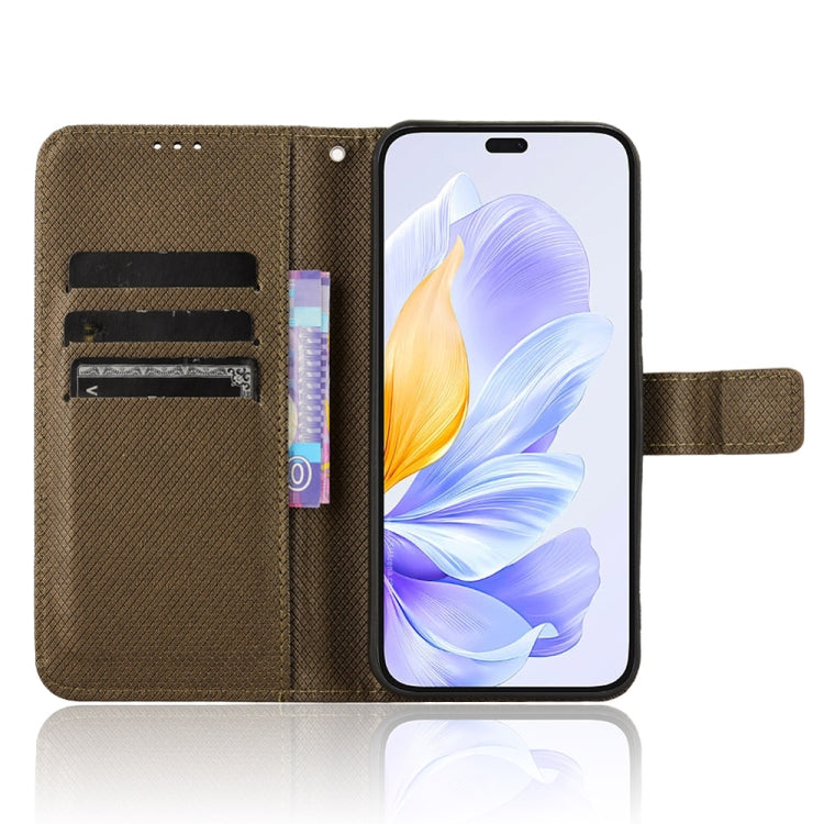 For Honor X60i 5G Diamond Texture Leather Phone Case