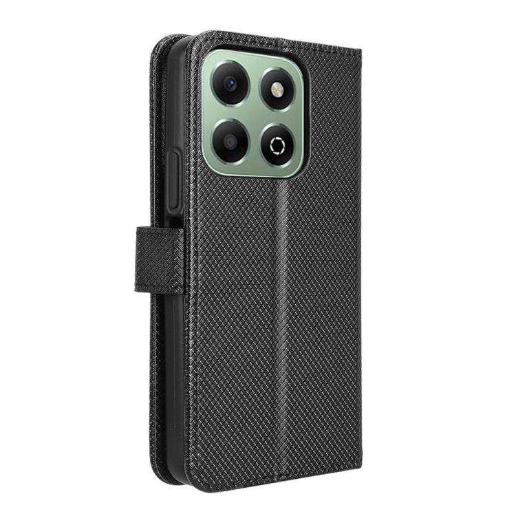 For Honor X6b 4G Diamond Texture Leather Phone Case