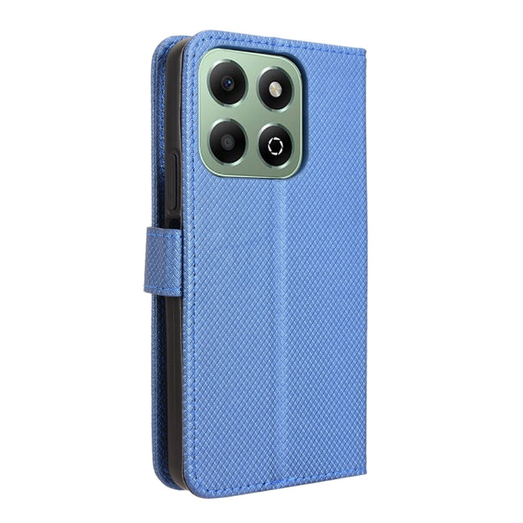 For Honor X6b 4G Diamond Texture Leather Phone Case
