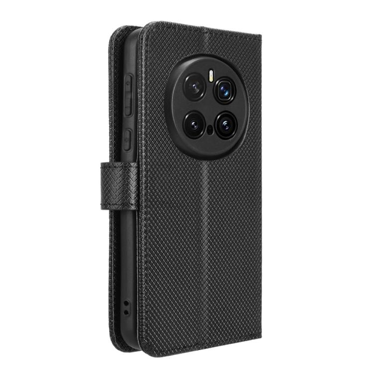 For Honor Magic7 Pro Diamond Texture Leather Phone Case