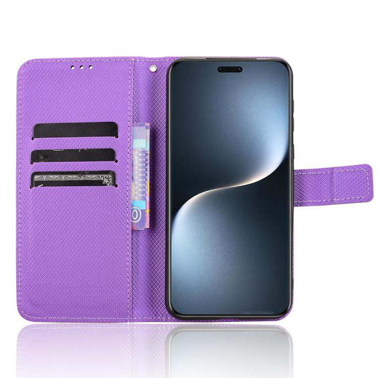 For Honor Magic7 Pro Diamond Texture Leather Phone Case