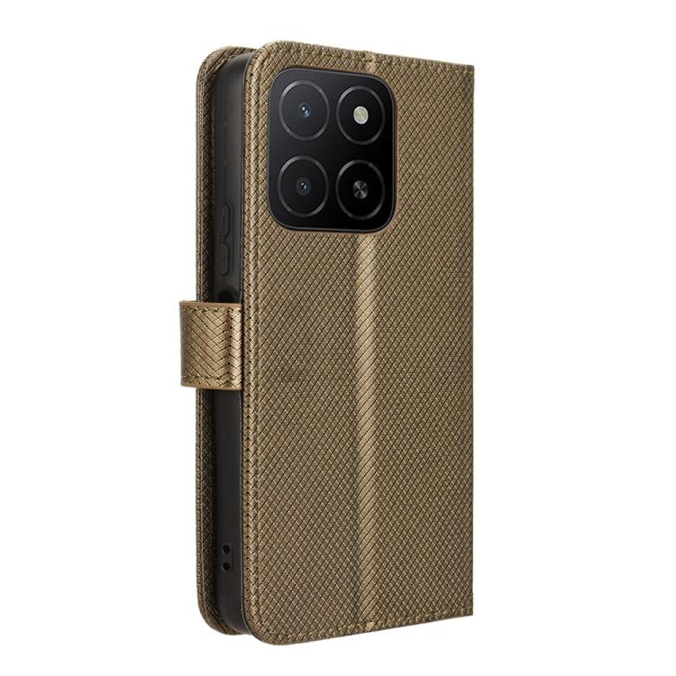 For Honor X5b 4G Diamond Texture Leather Phone Case