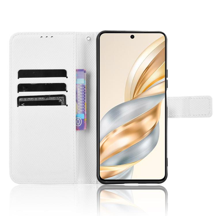For Honor X60 5G / X9C Smart Diamond Texture Leather Phone Case