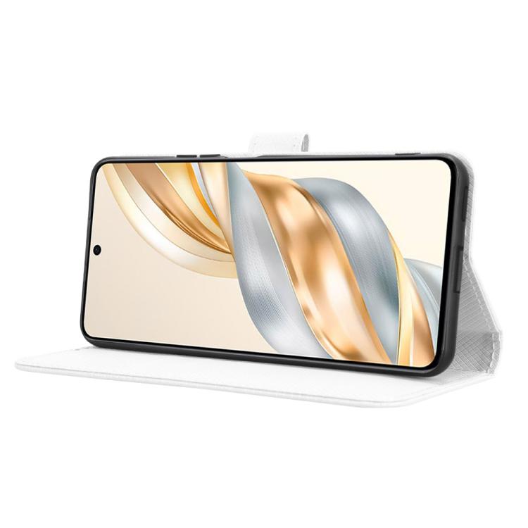 For Honor X60 5G / X9C Smart Diamond Texture Leather Phone Case