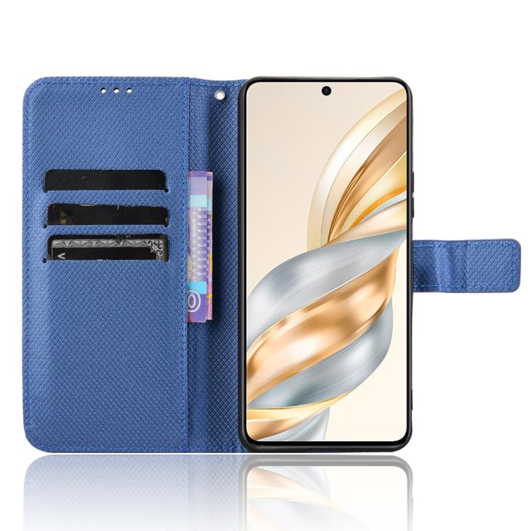 For Honor X60 5G / X9C Smart Diamond Texture Leather Phone Case