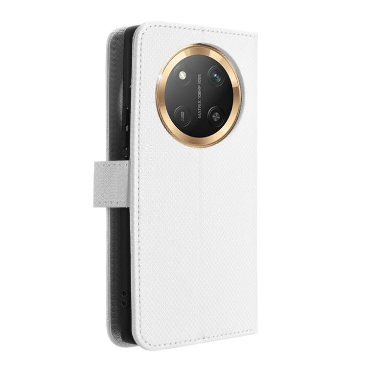 For Honor X60 Pro 5G / X9C 5G Diamond Texture Leather Phone Case