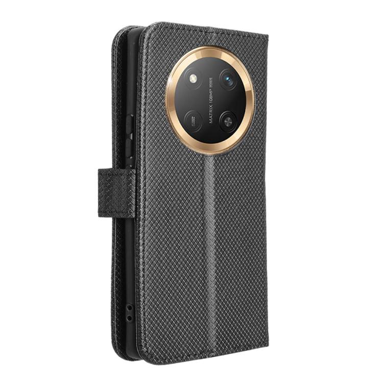 For Honor X60 Pro 5G / X9C 5G Diamond Texture Leather Phone Case