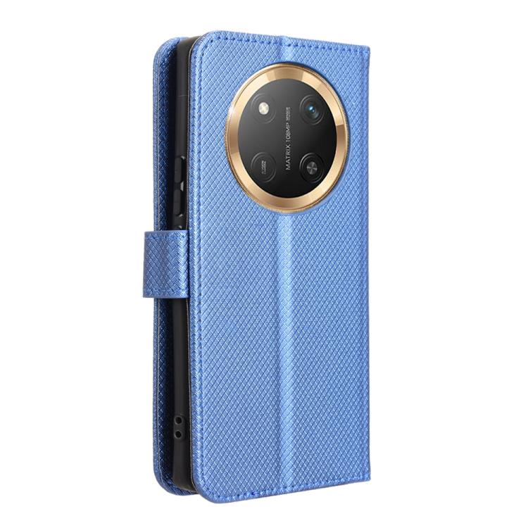 For Honor X60 Pro 5G / X9C 5G Diamond Texture Leather Phone Case