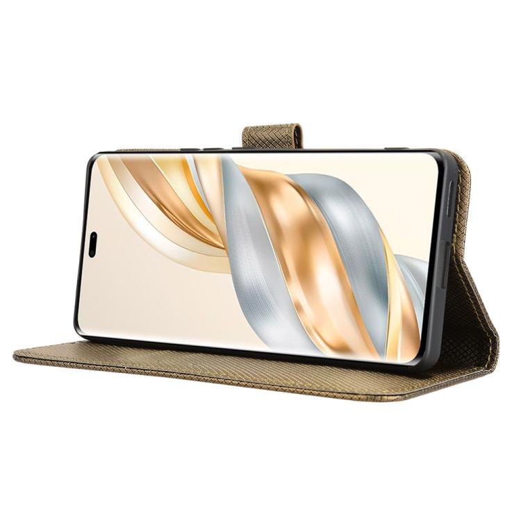 For Honor X60 Pro 5G / X9C 5G Diamond Texture Leather Phone Case