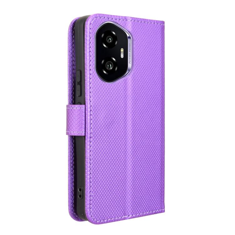 For Honor 300 5G Diamond Texture Leather Phone Case