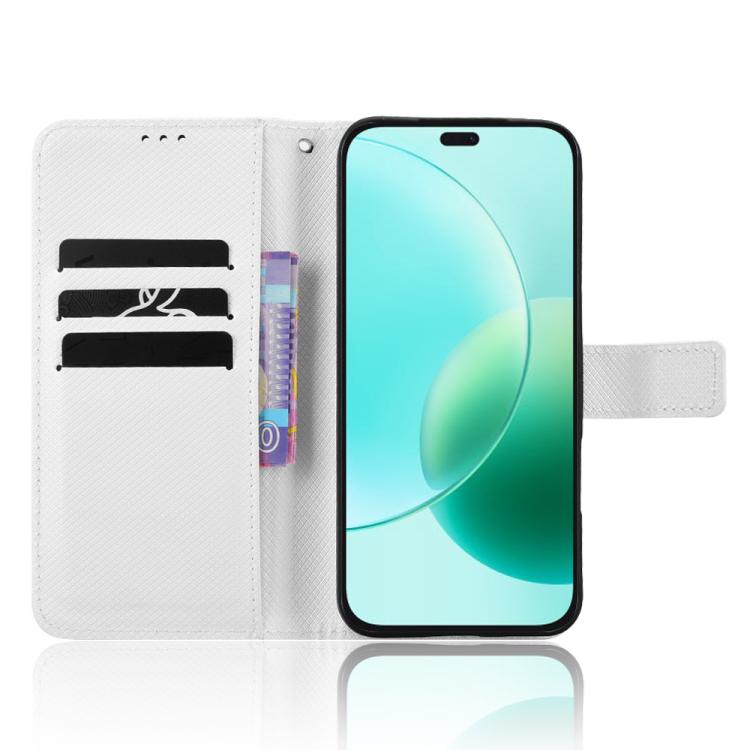 For Honor 400 Lite Global Diamond Texture Leather Phone Case