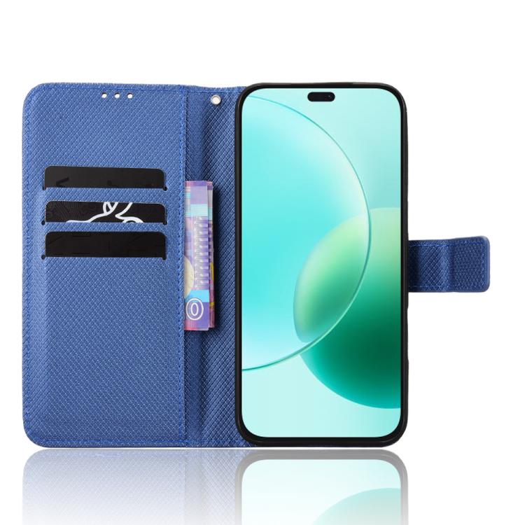For Honor 400 Lite Global Diamond Texture Leather Phone Case