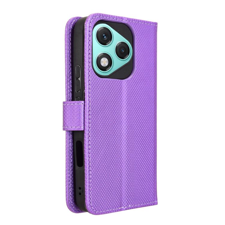 For Honor 400 Lite Global Diamond Texture Leather Phone Case