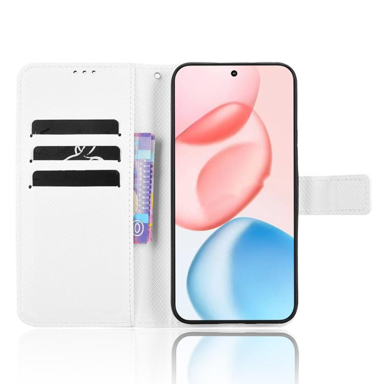 For Honor 400 Global 156.5mm Diamond Texture Leather Phone Case
