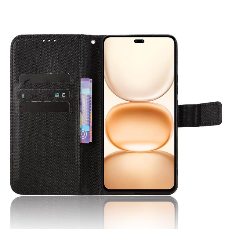 For Honor Power 5G Diamond Texture Leather Phone Case