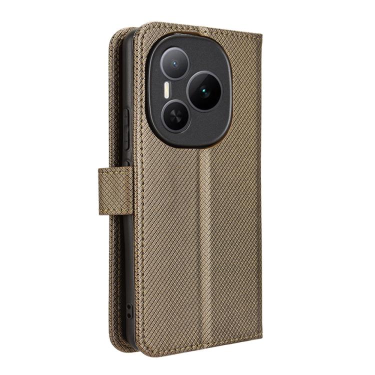 For Honor Power 5G Diamond Texture Leather Phone Case