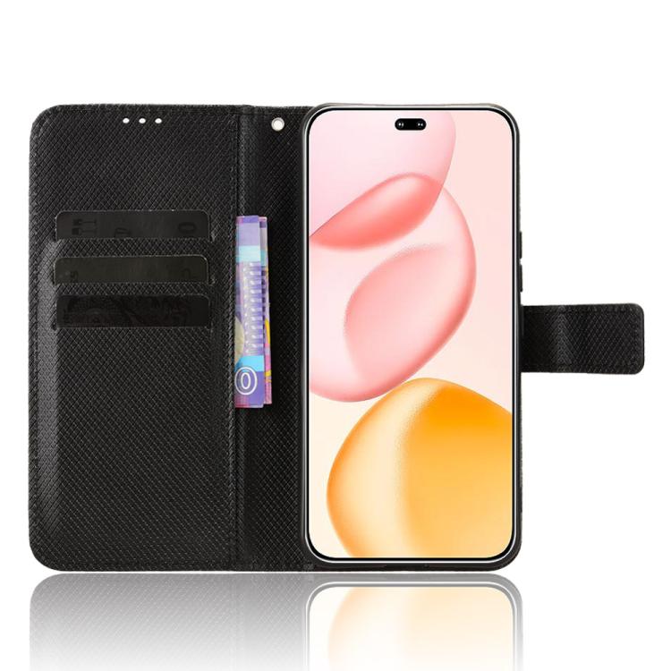 For Honor 400 Pro Global 160.8mm Diamond Texture Leather Phone Case