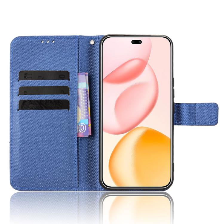 For Honor 400 Pro Global 160.8mm Diamond Texture Leather Phone Case