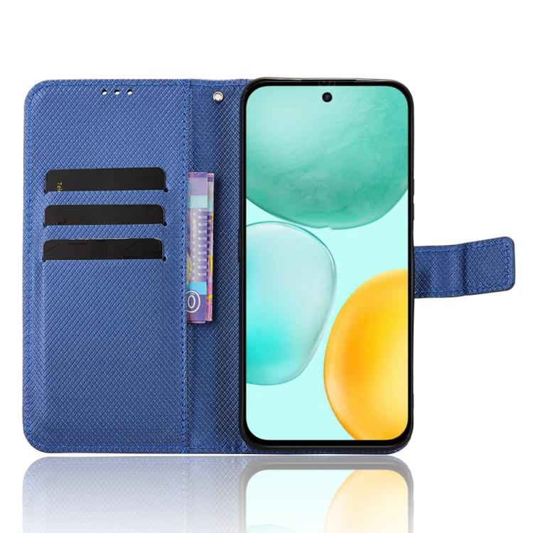 For Honor X6c 4G Diamond Texture Leather Phone Case