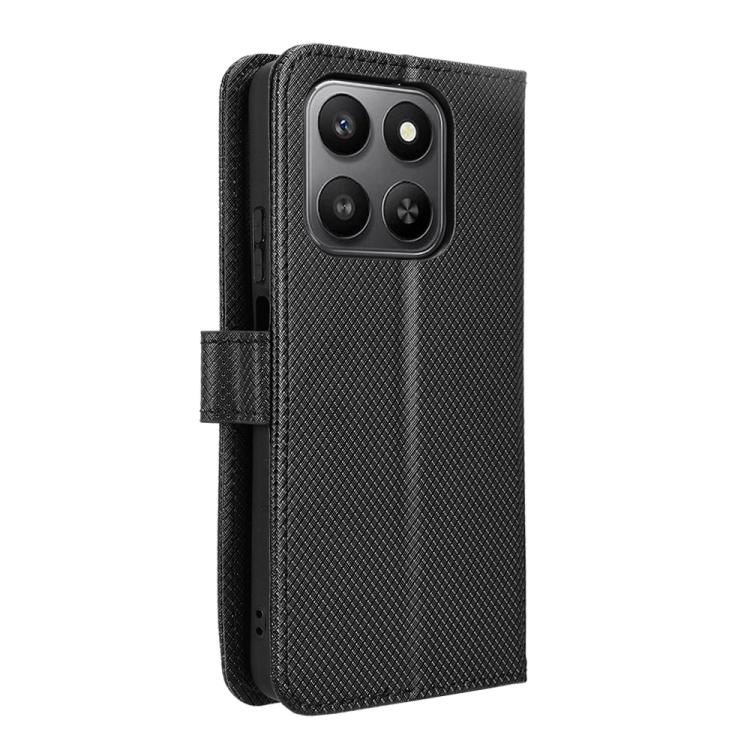 For Honor 400 Smart 5G Diamond Texture Leather Phone Case