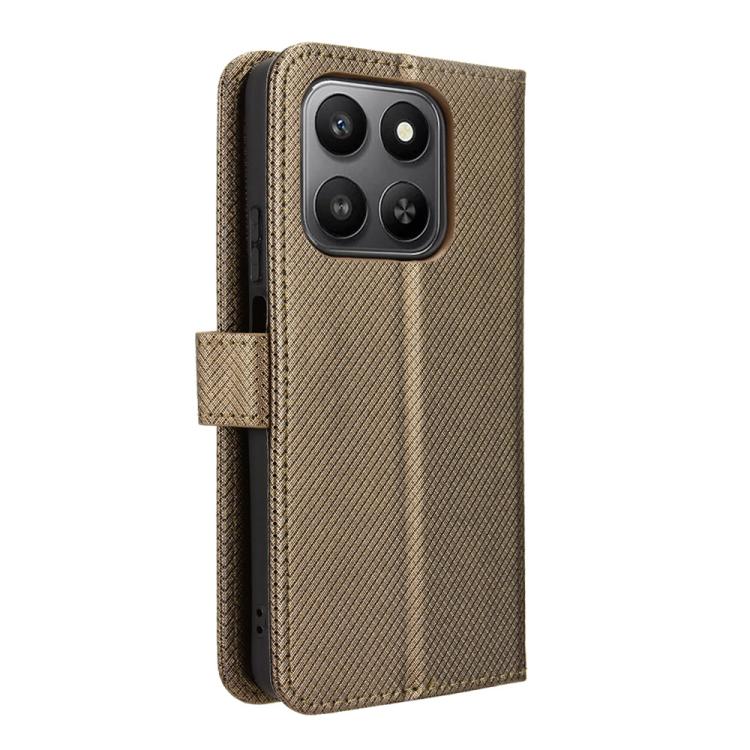 For Honor 400 Smart 5G Diamond Texture Leather Phone Case