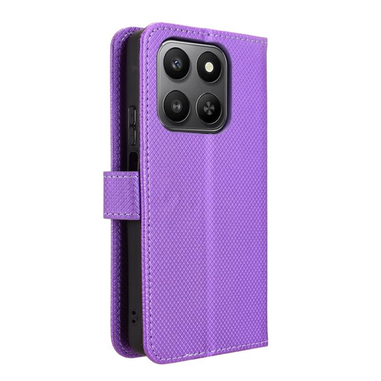 For Honor 400 Smart 5G Diamond Texture Leather Phone Case