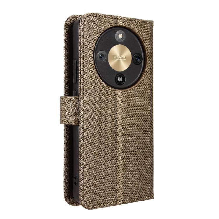 For Honor X70 5G / X9d 5G Diamond Texture Leather Phone Case