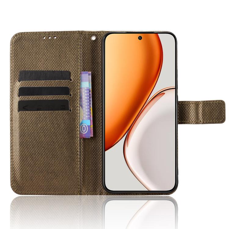 For Honor X70 5G / X9d 5G Diamond Texture Leather Phone Case