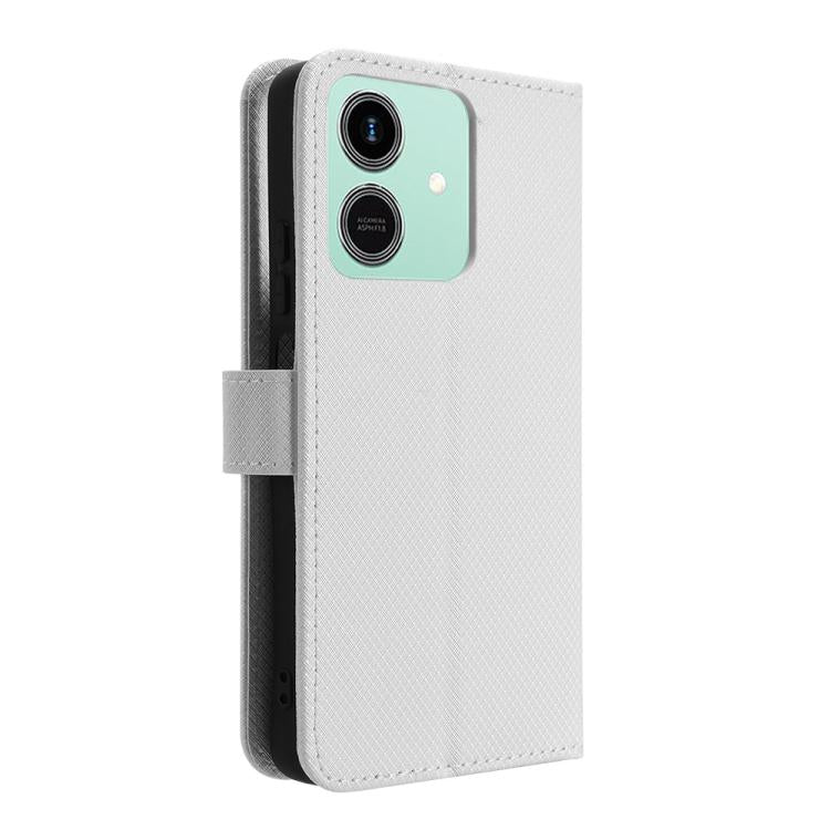 For Honor Play10 4G Diamond Texture Leather Phone Case