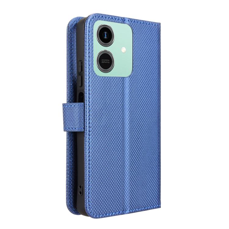For Honor Play10 4G Diamond Texture Leather Phone Case