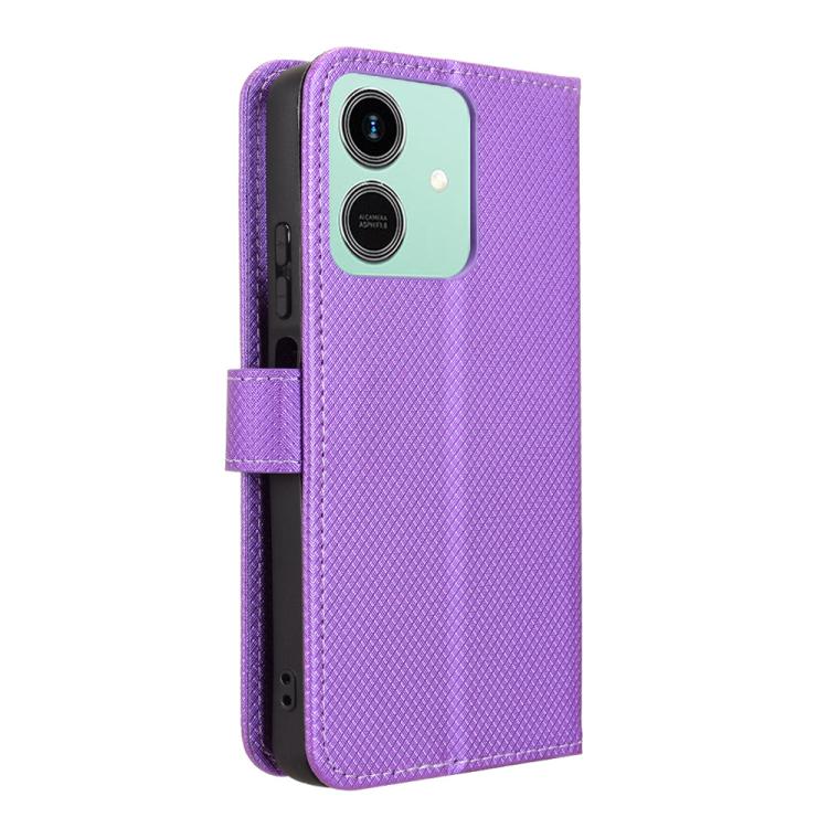 For Honor Play10 4G Diamond Texture Leather Phone Case