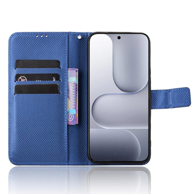 For Honor 500 Global 155.8mm Diamond Texture Leather Phone Case