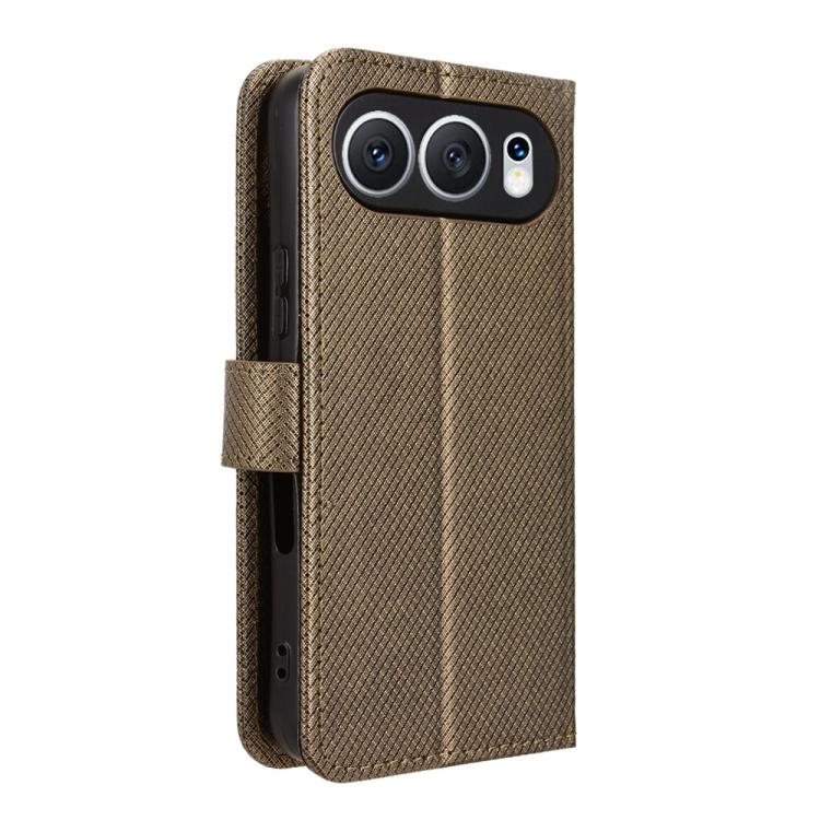 For Honor 500 Global 155.8mm Diamond Texture Leather Phone Case