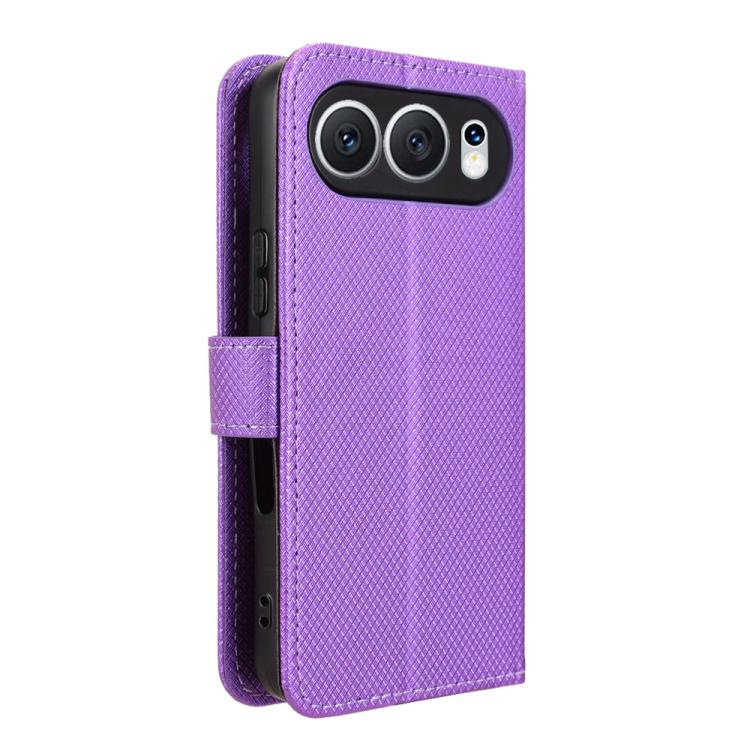 For Honor 500 Global 155.8mm Diamond Texture Leather Phone Case