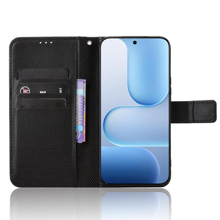 For Honor 500 Pro Global 155.8mm Diamond Texture Leather Phone Case
