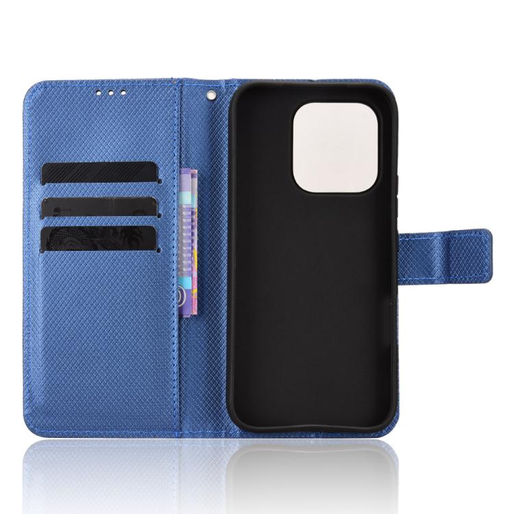 For Honor 600 Lite Global Diamond Texture Leather Phone Case