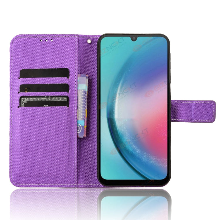 For Samsung Galaxy C55 / M55 5G Diamond Texture Leather Phone Case