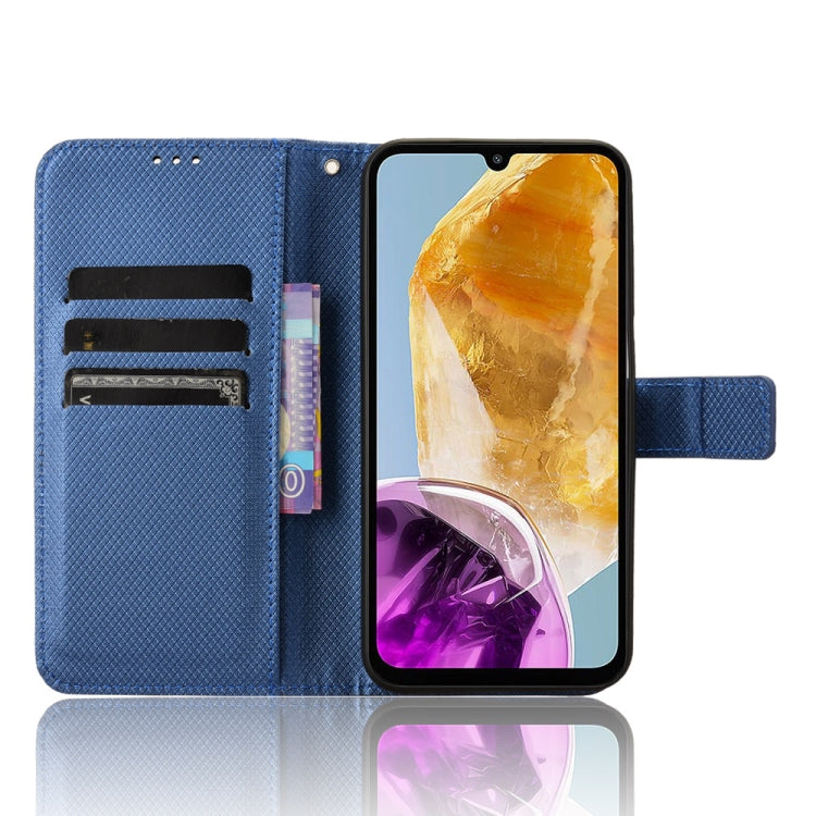 For Samsung Galaxy F15 / M15 5G Diamond Texture Leather Phone Case