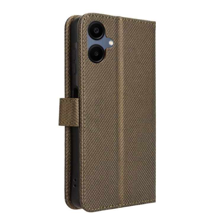 For Samsung Galaxy M35 5G Diamond Texture Leather Phone Case