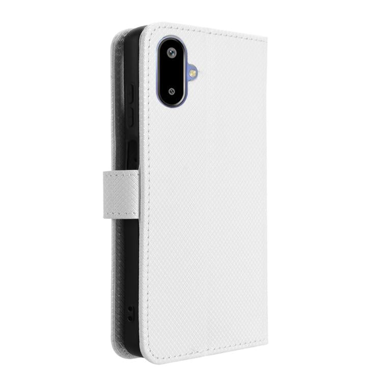 For Samsung Galaxy F06 5G / M06 5G Diamond Texture Leather Phone Case