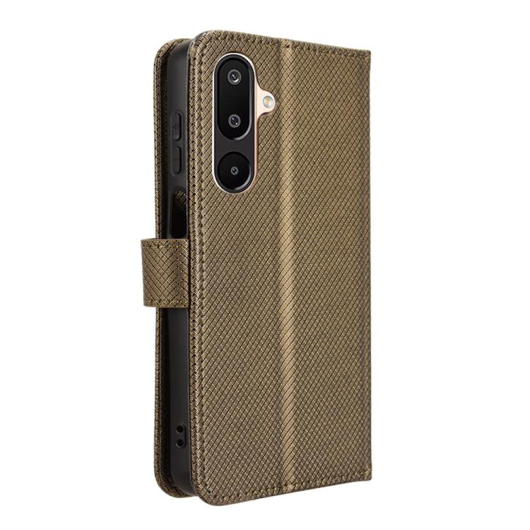 For Samsung Galaxy F16 5G / M16 5G Diamond Texture Leather Phone Case