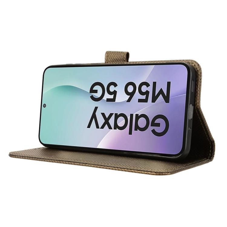 For Samsung Galaxy M56 5G Diamond Texture Leather Phone Case