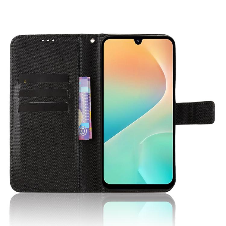 For Samsung Galaxy M36 5G Diamond Texture Leather Phone Case