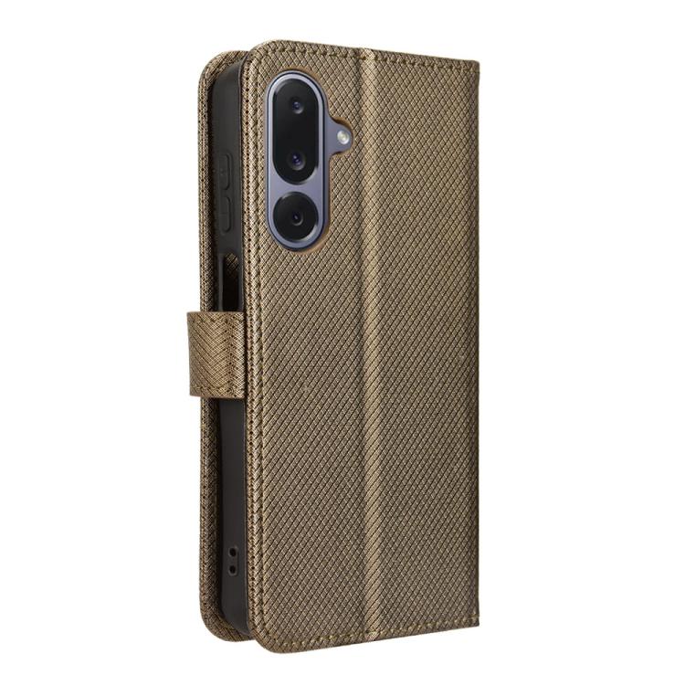 For Samsung Galaxy M36 5G Diamond Texture Leather Phone Case