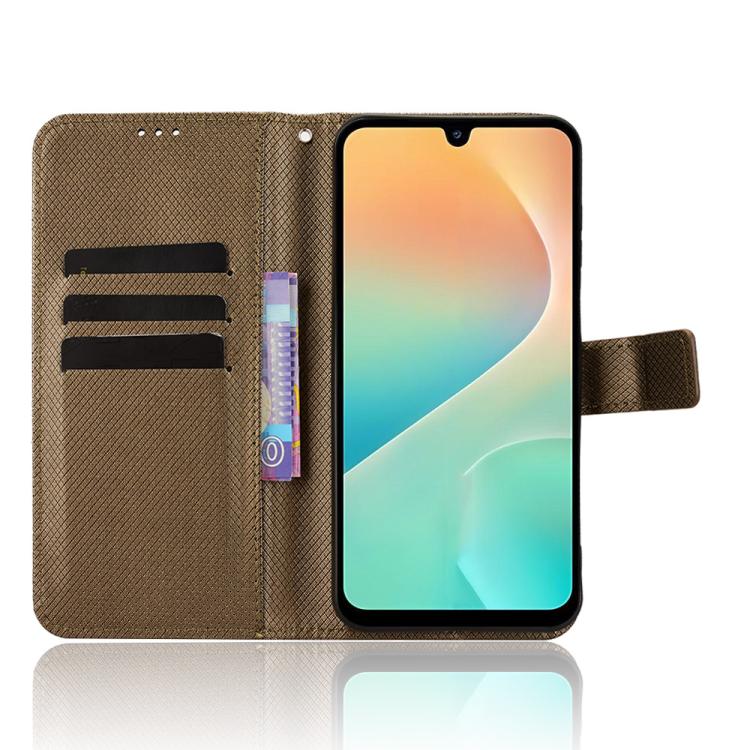 For Samsung Galaxy M36 5G Diamond Texture Leather Phone Case