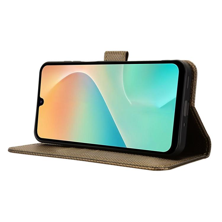 For Samsung Galaxy M36 5G Diamond Texture Leather Phone Case