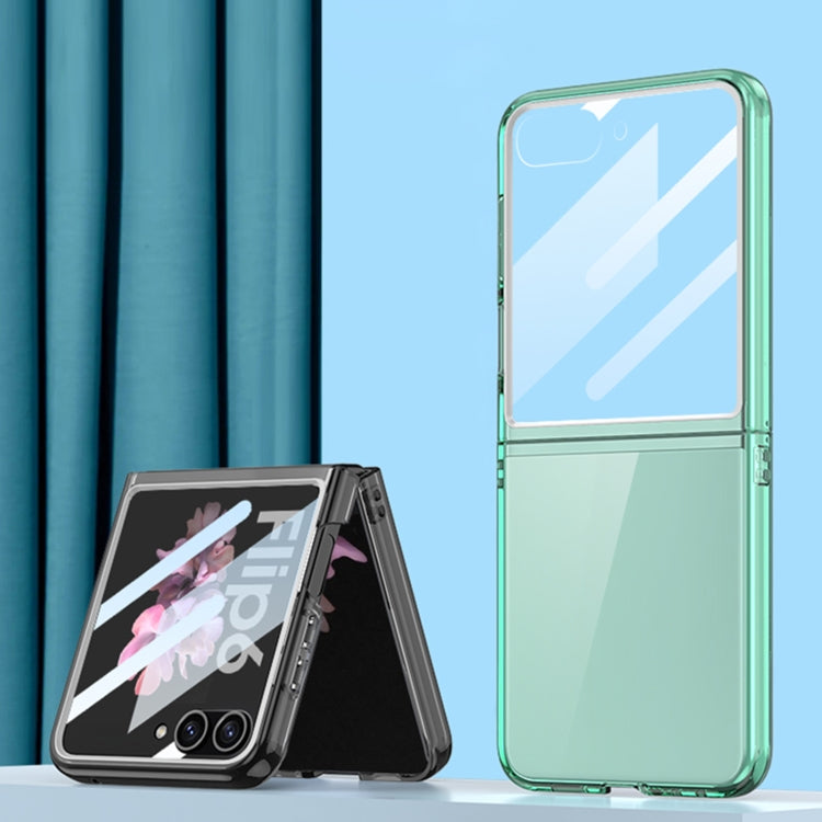 For Samsung Galaxy Z Flip6 / Flip7 FE GKK Integrated Ultra-thin Large Window PC Phone Case