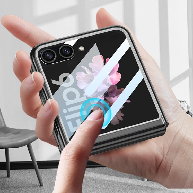 For Samsung Galaxy Z Flip6 / Flip7 FE GKK Integrated Ultra-thin Large Window PC Phone Case