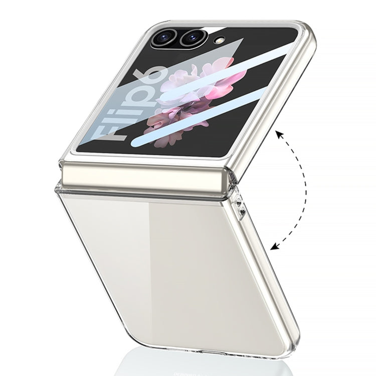For Samsung Galaxy Z Flip6 / Flip7 FE GKK Integrated Ultra-thin Large Window PC Phone Case