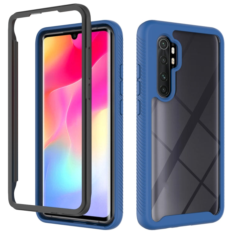 For Xiaomi Note 10 Lite Starry Sky Solid Color Series Shockproof PC + TPU Protective Case